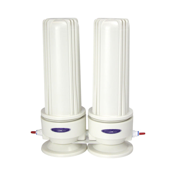 Crystal Quest Voyager Inline Double Replaceable PLUS Filter System - PureWaterGuys.com