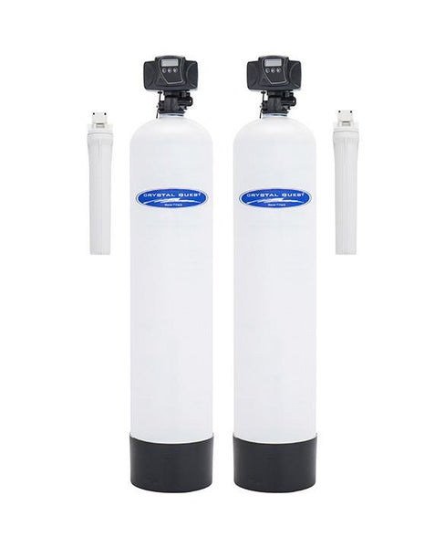 Crystal Quest Acid Neutralizing and Multistage Whole House Water Filter System 1.5 Cu. Ft./750,000 Gallon Capacity - PureWaterGuys.com