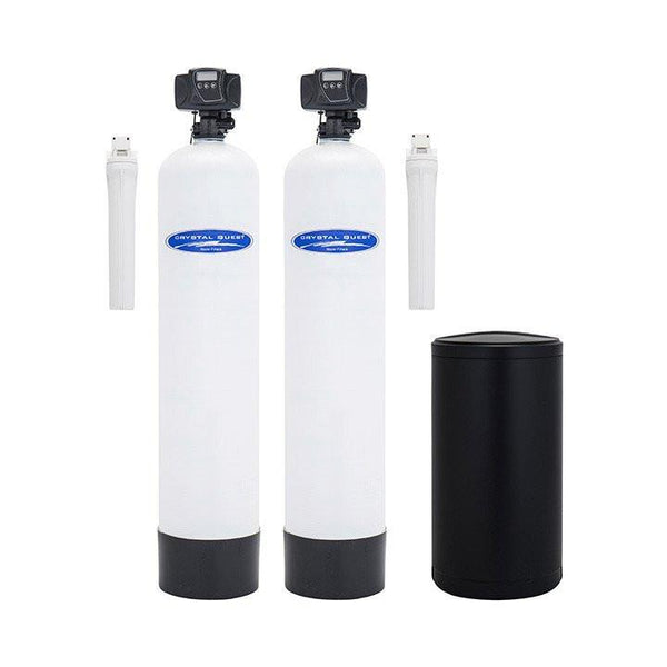 Crystal Quest Water Softener and Turbidity Whole House Water Filter System 48,000 Grain Capacity/1.5 Cu. Ft. - PureWaterGuys.com