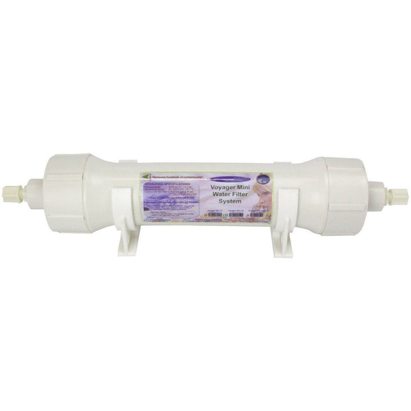 Crystal Quest Voyager Jumbo Inline Disposable Water Filter System - PureWaterGuys.com