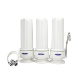 Crystal Quest Countertop Triple Replaceable Arsenic Water Filter System - PureWaterGuys.com