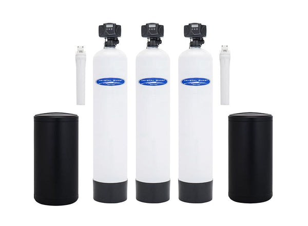 Crystal Quest Softener Tannin Multistage Whle Hse SS Filter 48k Grain - PureWaterGuys.com